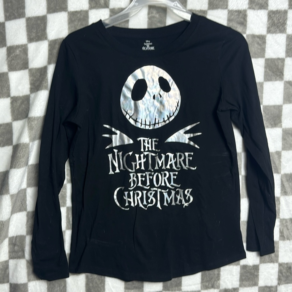 Disney nightmare before Christmas XL 14-16 Long sleeve tee COTTON & POLYESTER